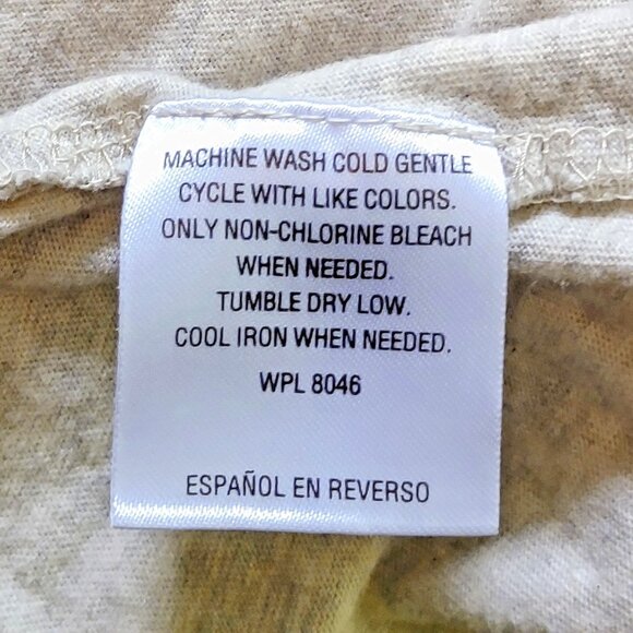 Style & Co T Shirt Top Multicolor Womens Size Medium Embroidered Floral - Picture 6 of 6